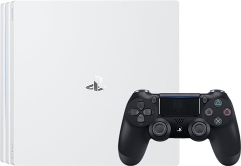 Playstation 4 Pro Console, 1TB Glacier White (No Game/DLC